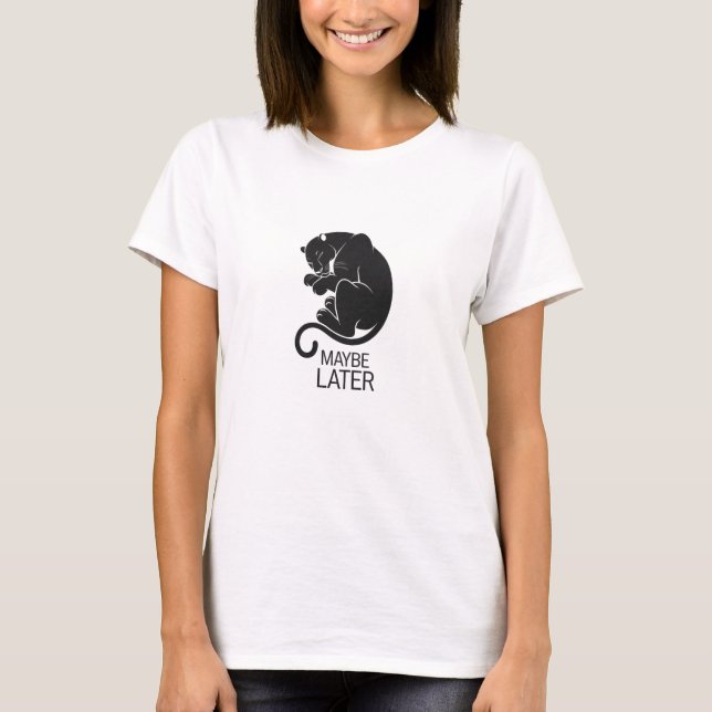 Camiseta Talvez mais tarde (Frente)