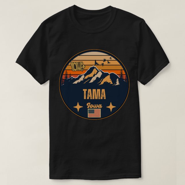 Camiseta Tama, Iowa (Frente do Design)
