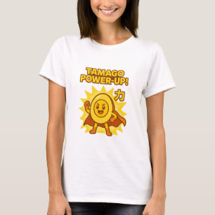 Camiseta Tamago Power-Up! – Doodle de Comida Japonesa Diver