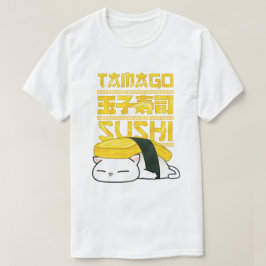 Camiseta Tamago Sushi Cat