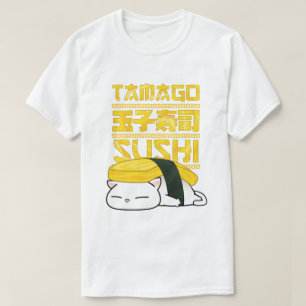 Camiseta Tamago Sushi Cat