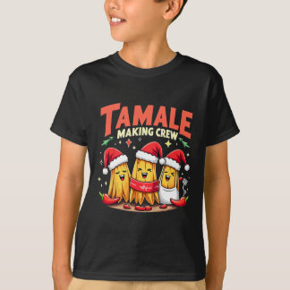 Camiseta Tamale Fazer Crew Tamale Season Engraçado Chr Mexi