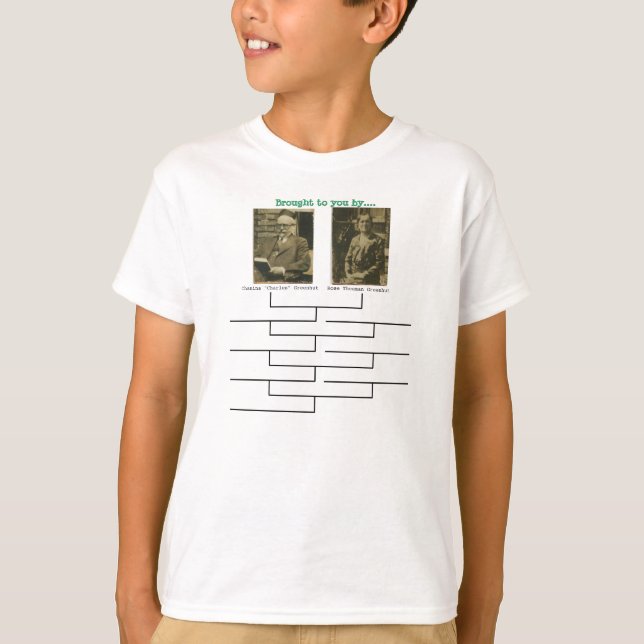 Camiseta Tamanho da criança (Frente)
