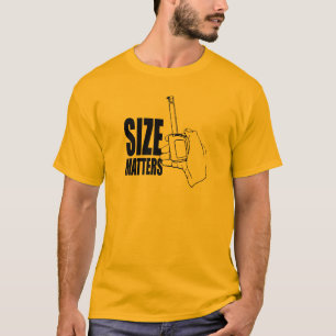 CAMISETA TAMANHO DAS MATÉRIAS