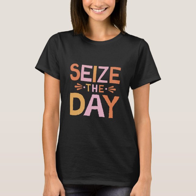 Camiseta Tamanho do dia (Frente)