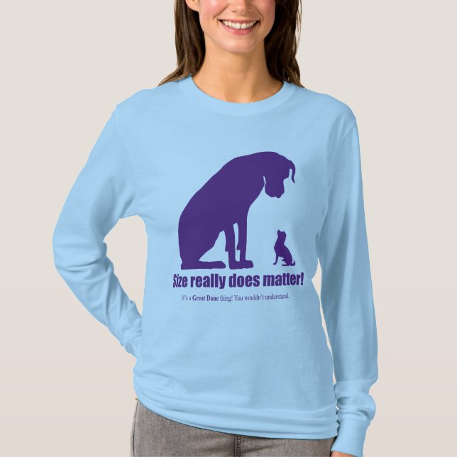 Camiseta Tamanho faz diferença (Frente)