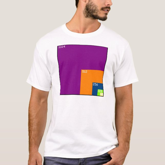 Camiseta Tamanhos da textura nos jogos (Frente)