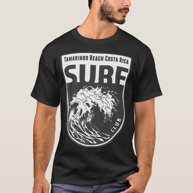 Camiseta Tamarindo Beach Tamarindo Surf na Costa Rica (Frente)