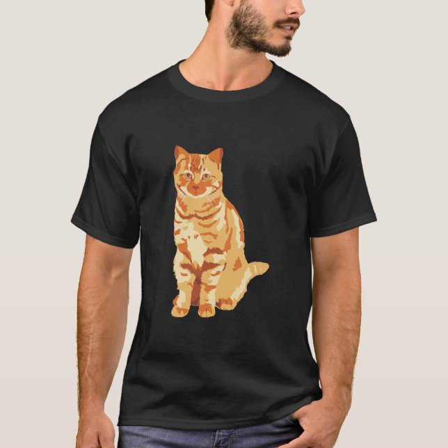 Camiseta Também disponível no presente de desenho animado (Frente)