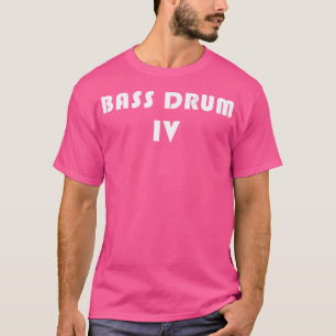 Camiseta Tambor Bass 4 Marching Banda Drumline Voltado Impr