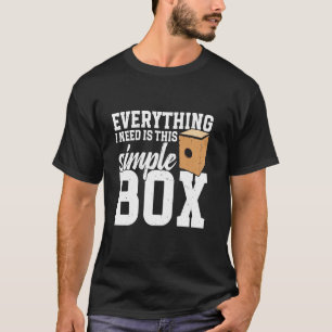 Camiseta Tambor Cajón Cajón Peruano Caixa Simples Baterista