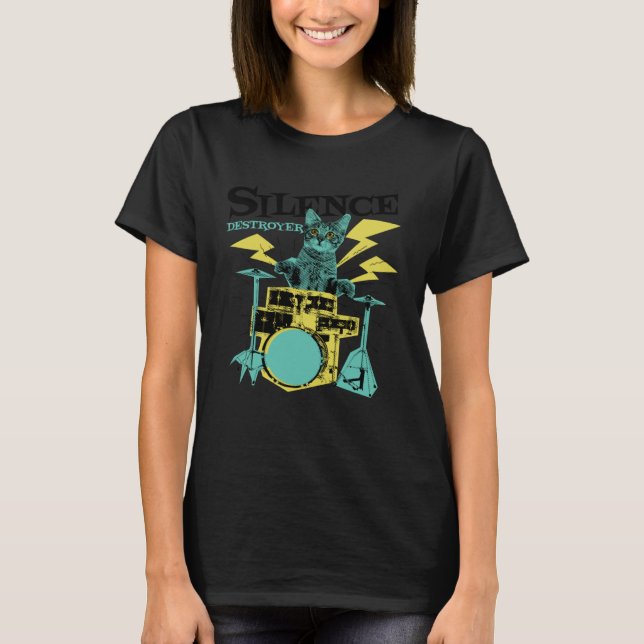 Camiseta Tambor de Gato (Frente)