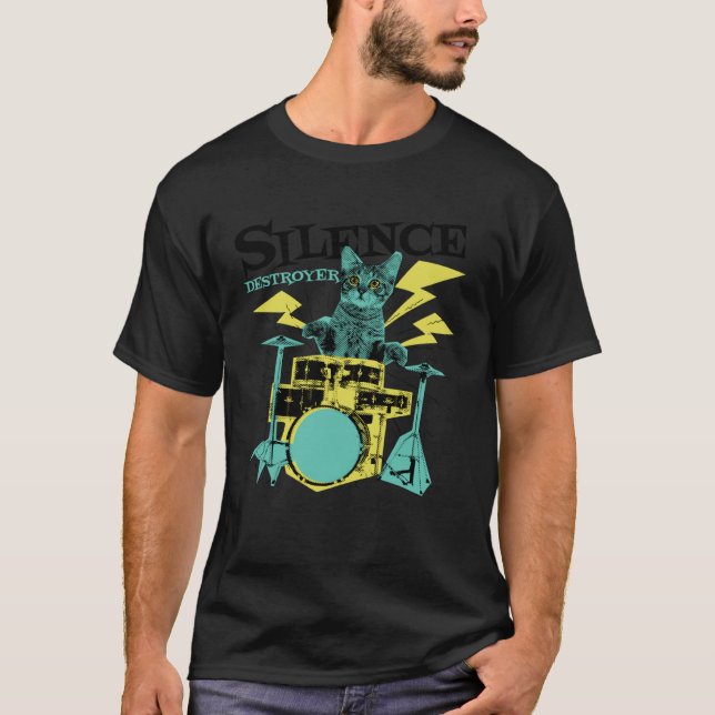 Camiseta Tambor de Gato (Frente)
