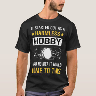 Camiseta Tambor de latão de hobby sem calor