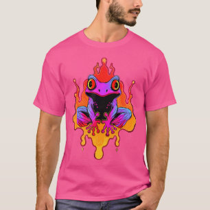 Camiseta Tambor De Sapo De Fogo Edm E Rave De Bass