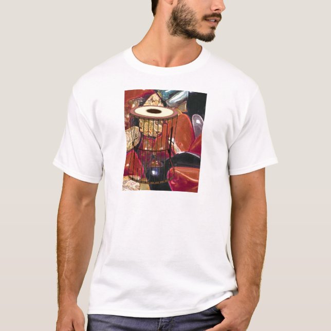 Camiseta tambor do okelele (Frente)