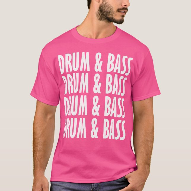 Camiseta Tambor E Bass Música Líquida Da Selva Edm Legal Dr (Frente)