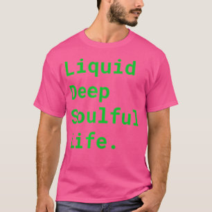Camiseta Tambor Líquido Dnb Dnb Dnb Líquido E Bass L