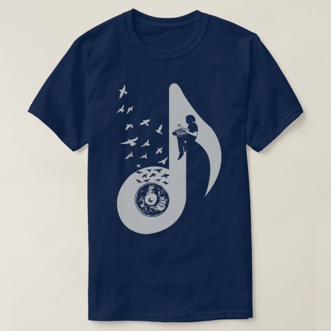 Camiseta Tambor Musical Hang (Frente do Design)