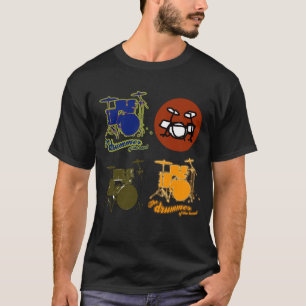 Camiseta tambor rock ~ tambor legal