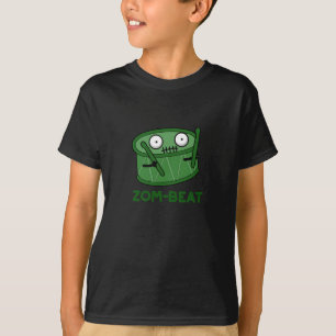 Camiseta Tambor Zombie Bate-Dia de as Bruxas engraçado Zomb
