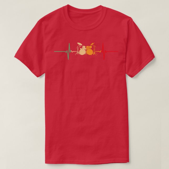 Camiseta tambores (Frente do Design)