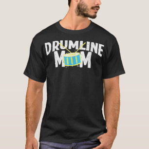 Camiseta Tambores de Banda de Marcha Mãe