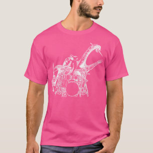 Camiseta Tambores De Jogada De Octopus