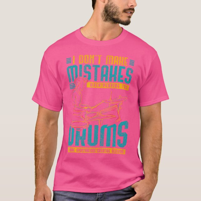 Camiseta Tambores de tambor (Frente)