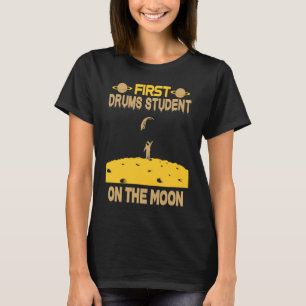 Camiseta Tambores Estudantes Na Lua
