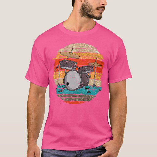 Camiseta Tambores Retro (Frente)