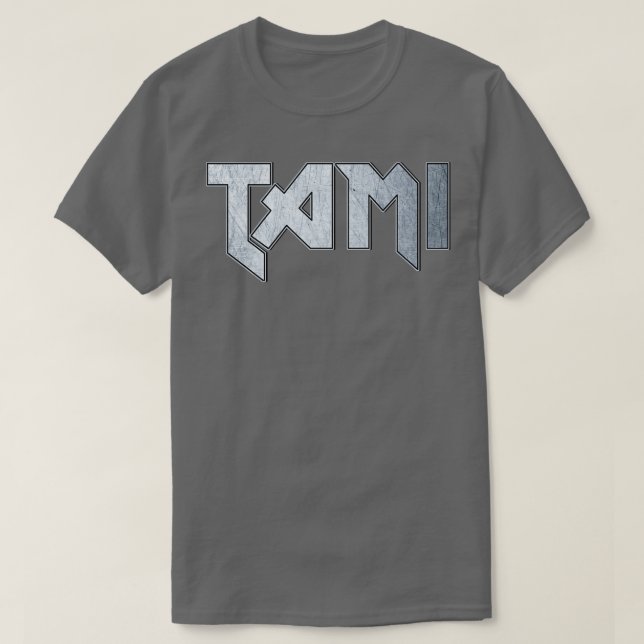 Camiseta Tami de metais pesados (Frente do Design)
