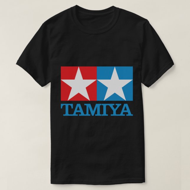 Camiseta Tamiya Sticker (Frente do Design)