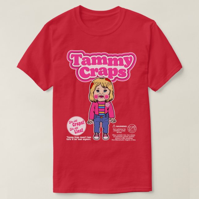 Camiseta Tammy Craps (Frente do Design)