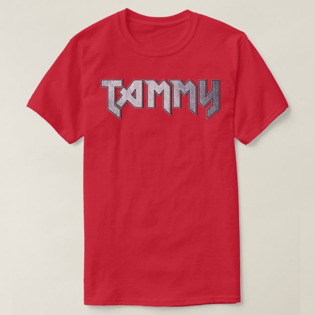 Camiseta Tammy de metal pesado (Frente do Design)