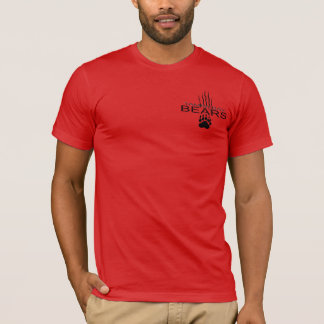 Camiseta Tampa Bay Bears Musculoso T RED