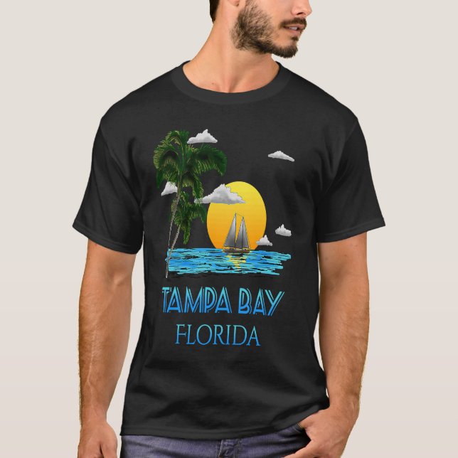 Camiseta Tampa Bay Florida Sailing (Frente)