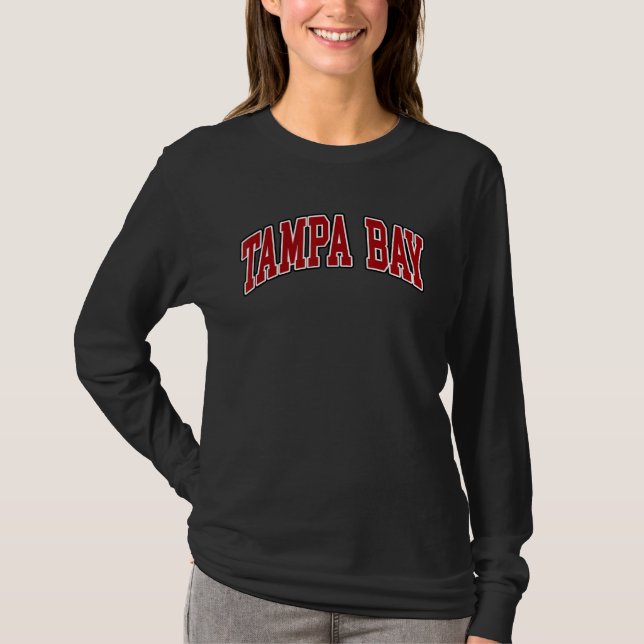 Camiseta Tampa Bay Florida Throwback Classic (Frente)
