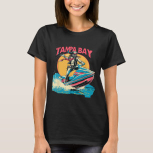 Camiseta Tampa Bay Pirata Flórida Jetski Barco Engraçado Ga