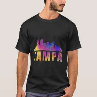 Camiseta Tampa Bay Skyline Art City Florida Estado U