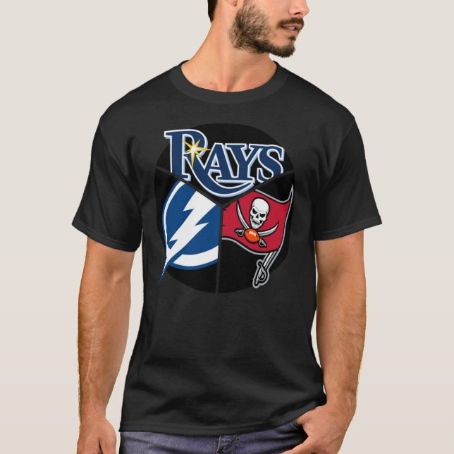 Camiseta Tampa Bay Sports Teams TriQuad Essential T-Shirt (Frente)