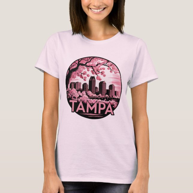 Camiseta Tampa City Florida USA (Frente)
