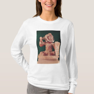 Camiseta Tampa da urna com uma figura de um guerreiro