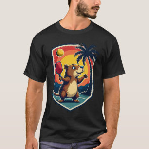 Camiseta Tampa de Capivara do Clube de Pickleball Esporte R