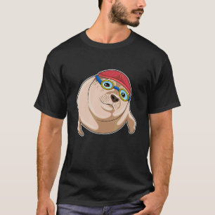 Camiseta Tampa de Natação Óculos de Natação Touca de Nataçã