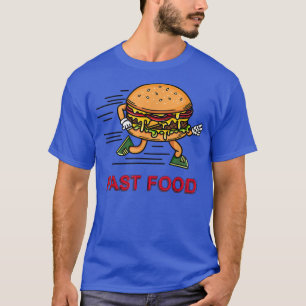 Camiseta Tampa do hambúrguer do Cozinhar Burger Funny Fast 