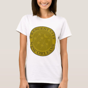 Camiseta Tampa do Medidor de Água da Cidade Crescente