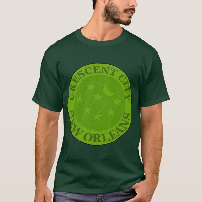 Camiseta Tampa do Medidor de Água da Cidade Crescente (Frente)
