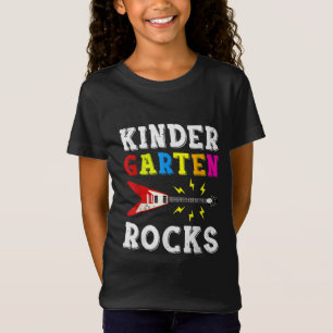 Camiseta Tampa do violão Violão de Rochas do Jardim de I
