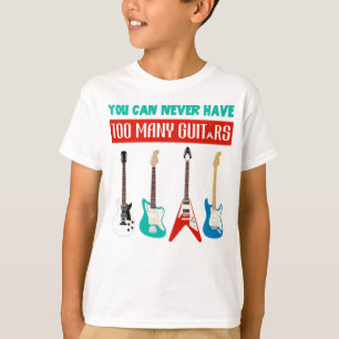 Camiseta Tampa do violão  Você Nunca Pode Ter Muitas Guit